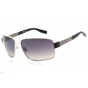 Hugo Boss Men's Sunglasses - Grey Gradient Lens Ruthenium Metal Frame | 0521/S 0OFR 00