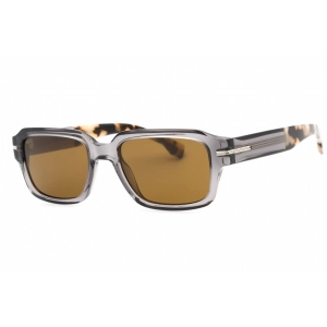 Hugo Boss Men's Sunglasses - Grey Havana Frame Brown Ar Lens | BOSS 1596/S 0ACI 2M