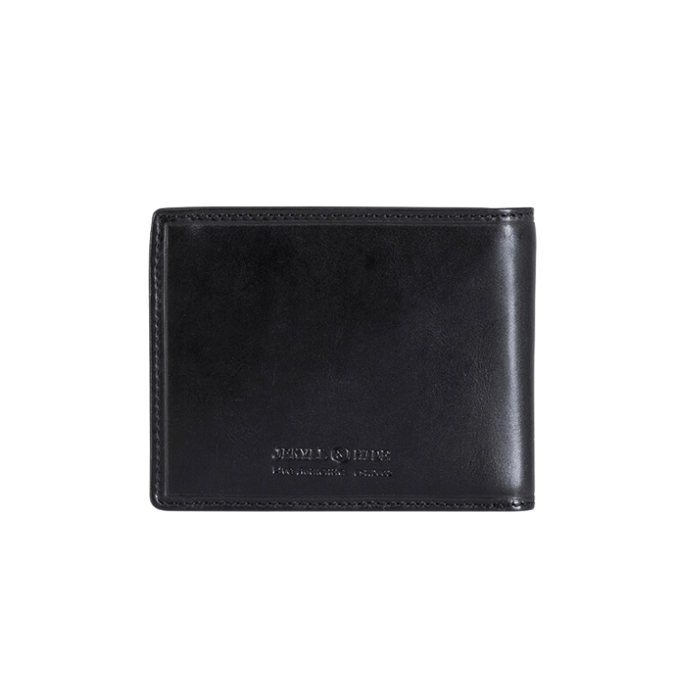 Jekyll & Hide Medium Bifold Wallet With Coin - Black
