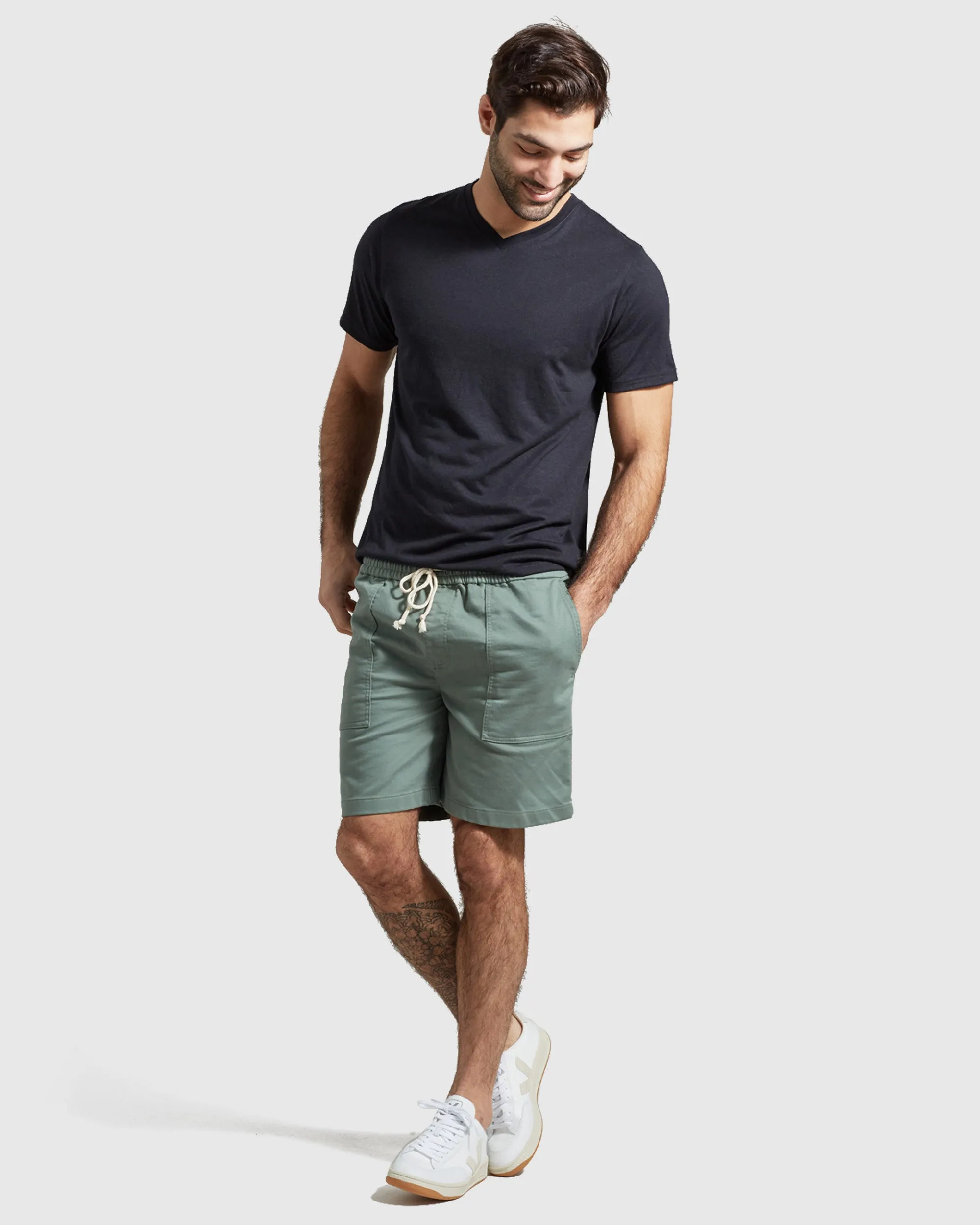 Men's EcoKnit™ V-Neck Tee
