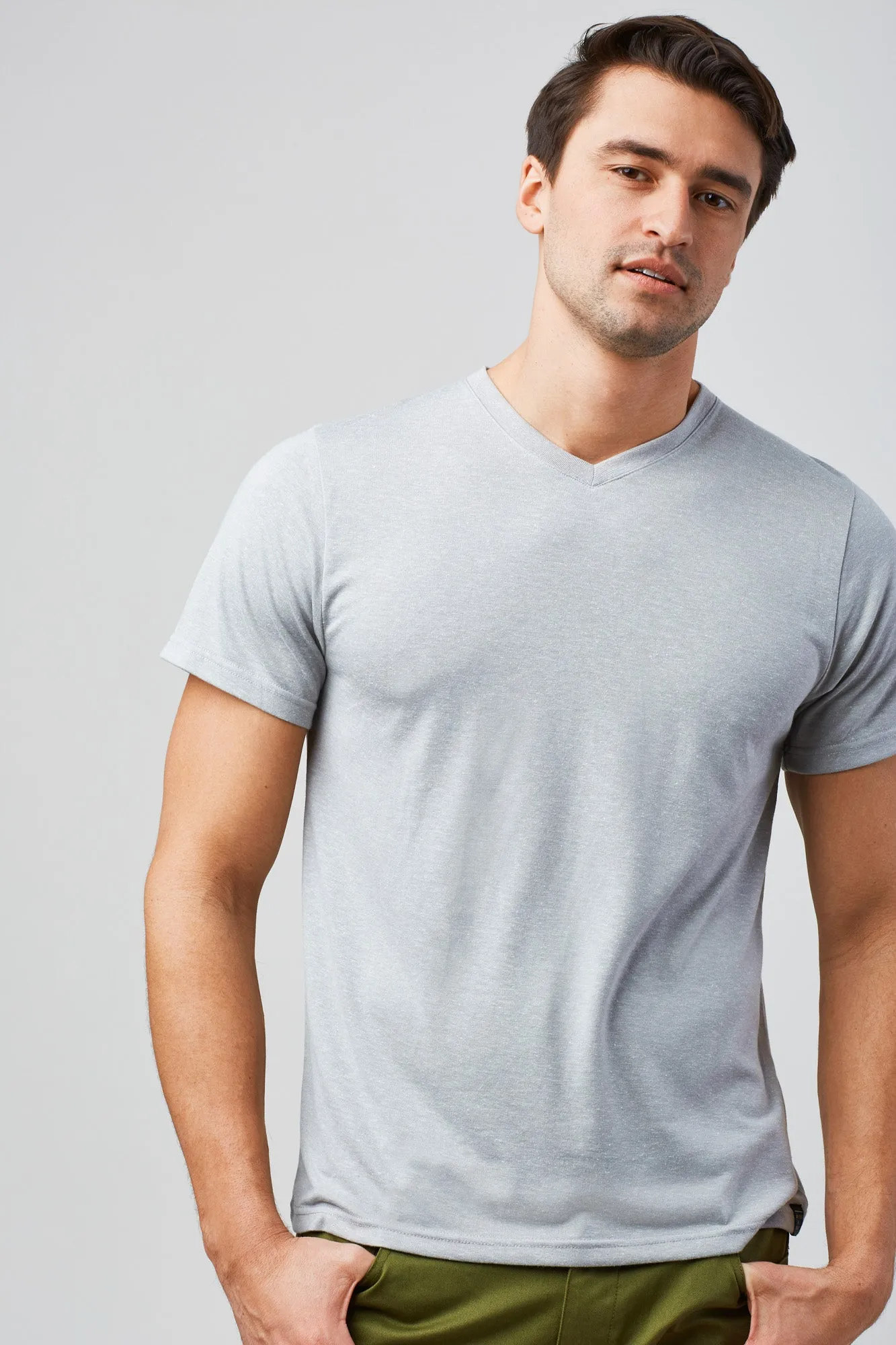 Men's EcoKnit™ V-Neck Tee