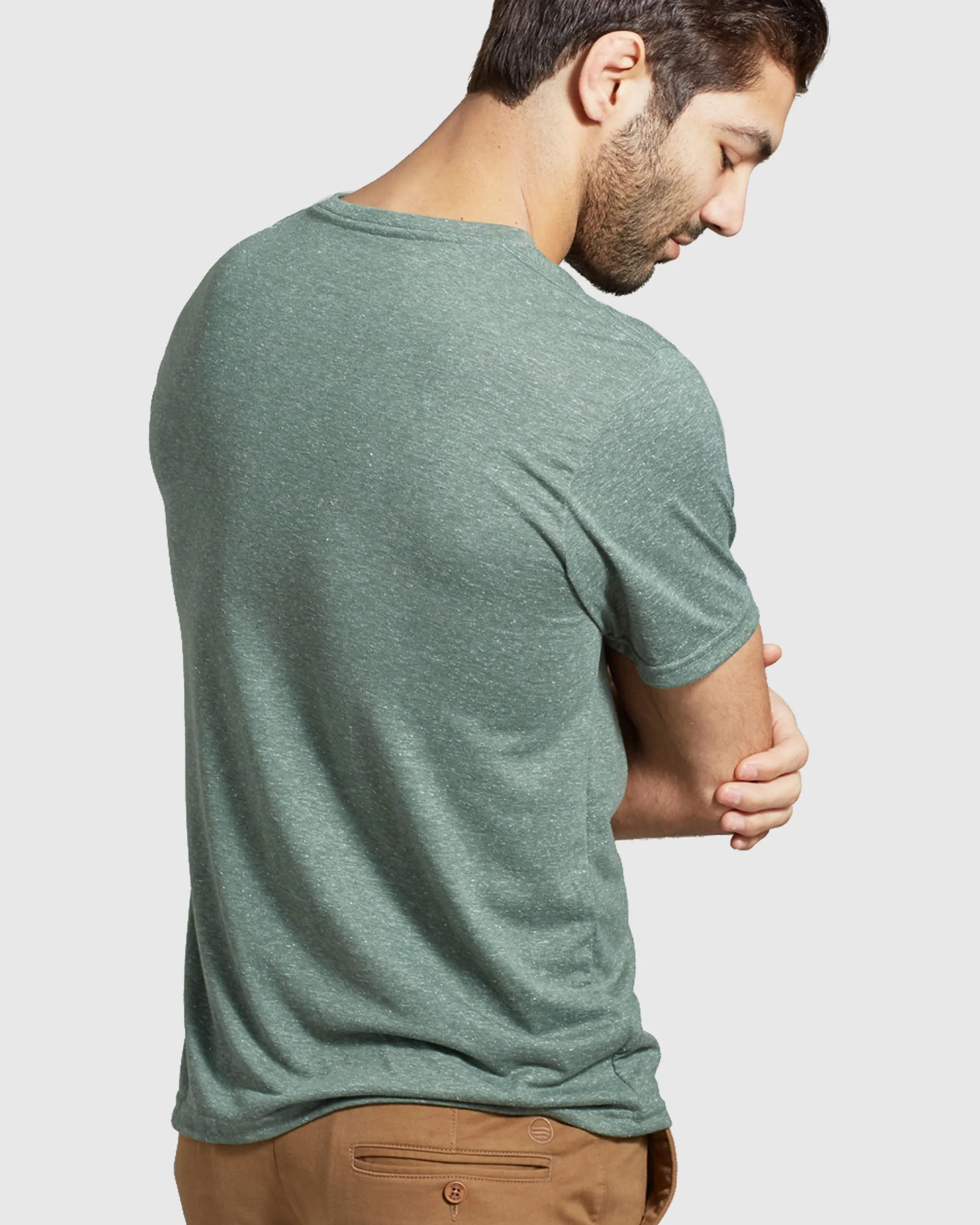 Men's EcoKnit™ V-Neck Tee