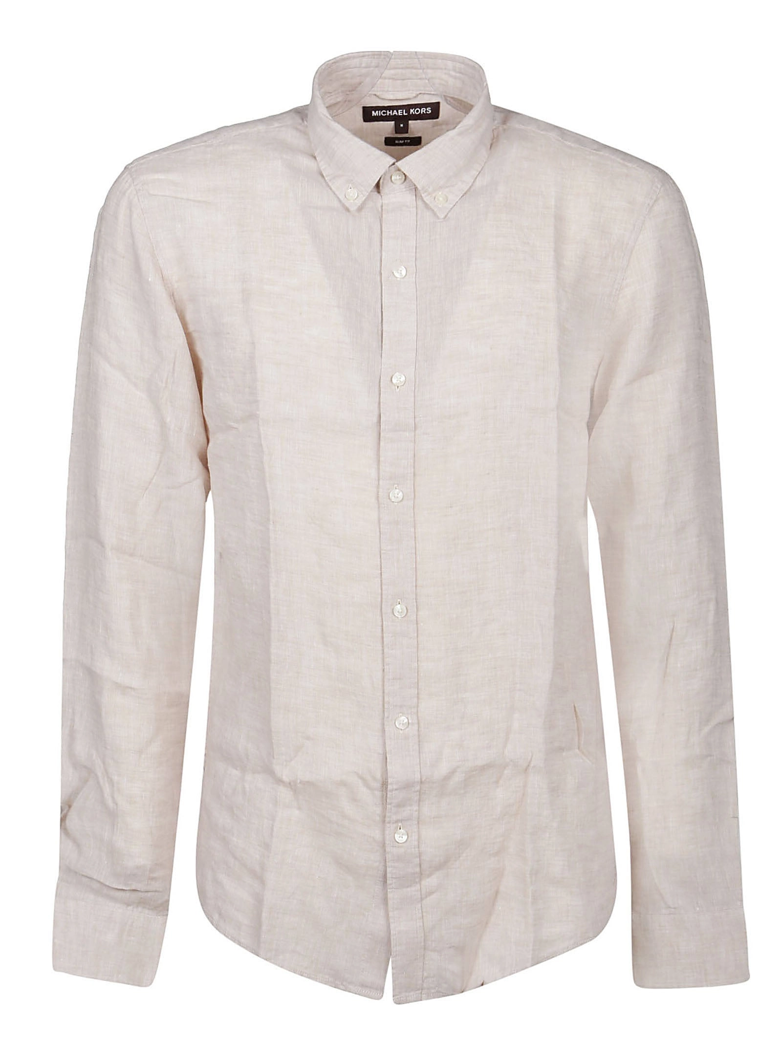 Michael Kors Button-Down Long-Sleeved Shirt