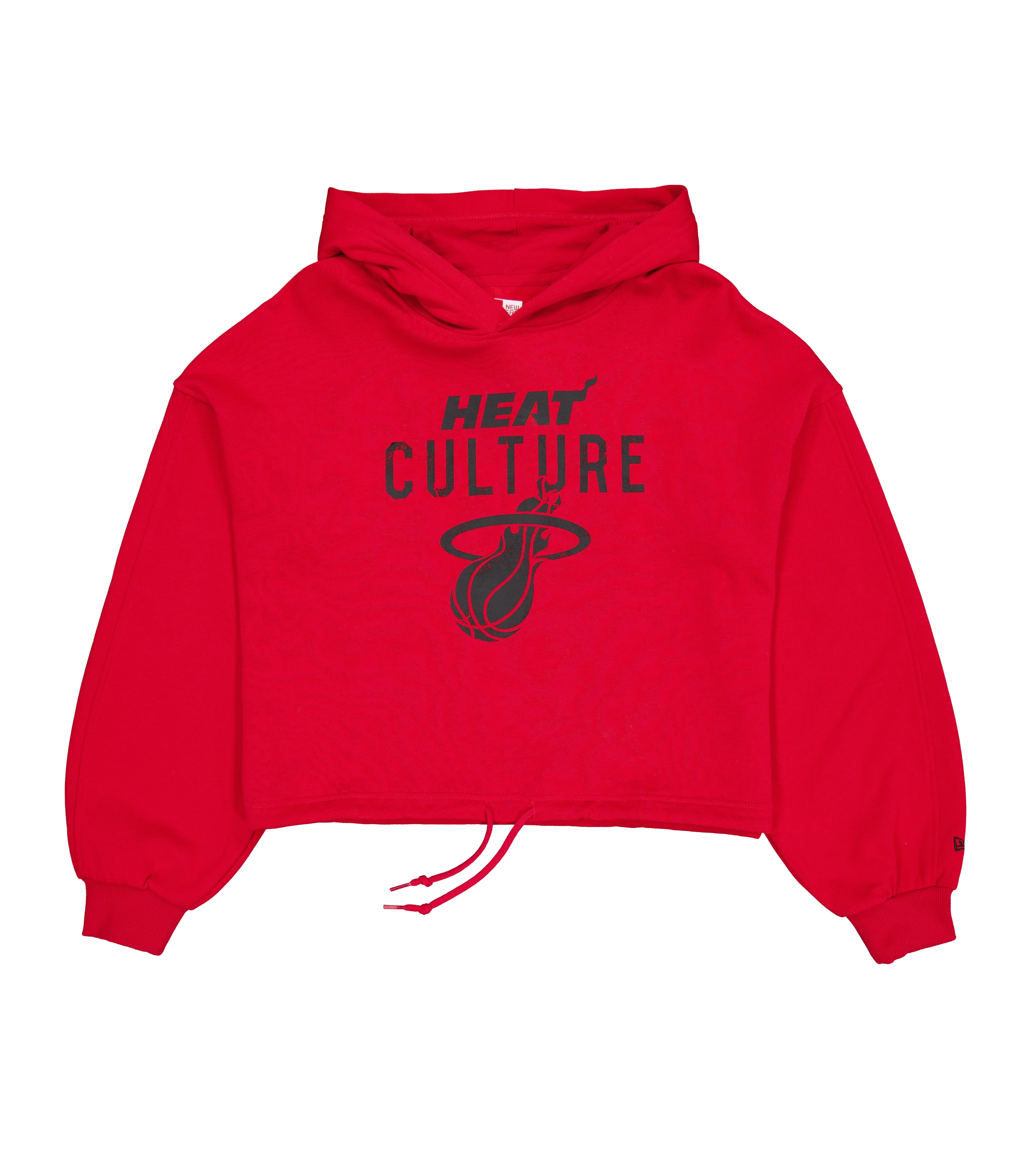 New Era HEAT Culture: Blood Red Wordmark Women's Hoodie
