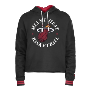 New Era Miami HEAT Crop Women's Hoodie