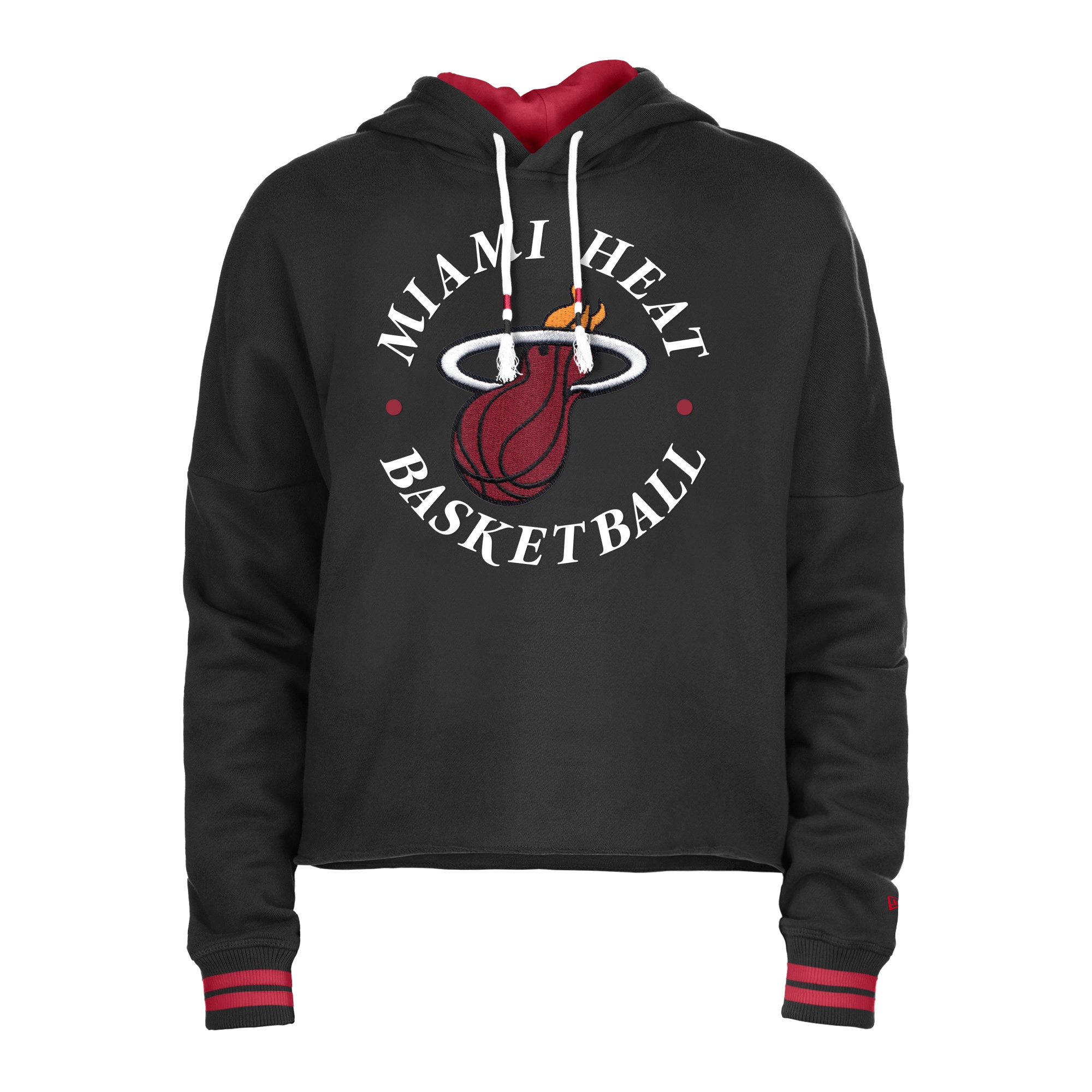 New Era Miami HEAT Crop Women's Hoodie