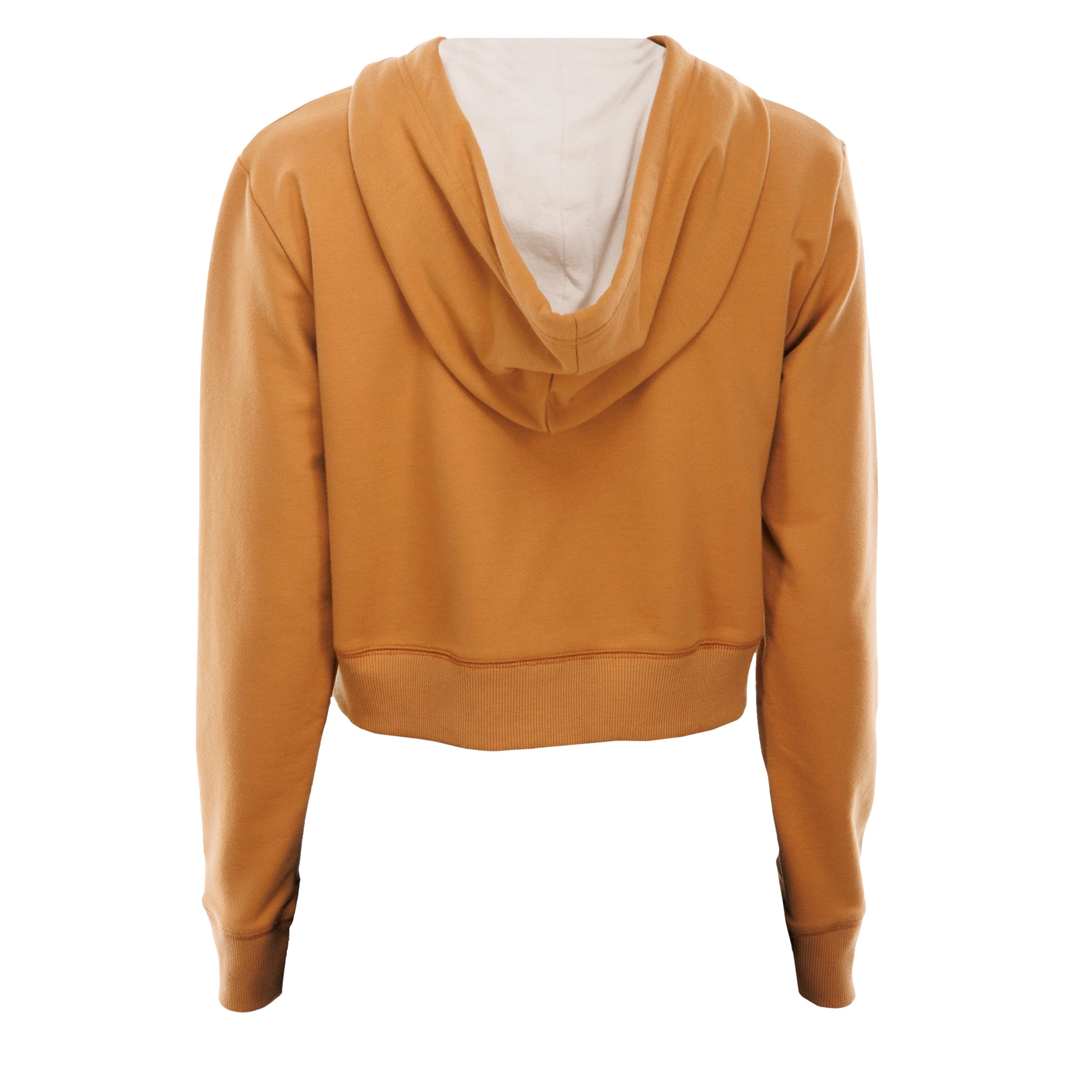 New Era Miami HEAT Tan Full Zip Crop Women's Hoodie