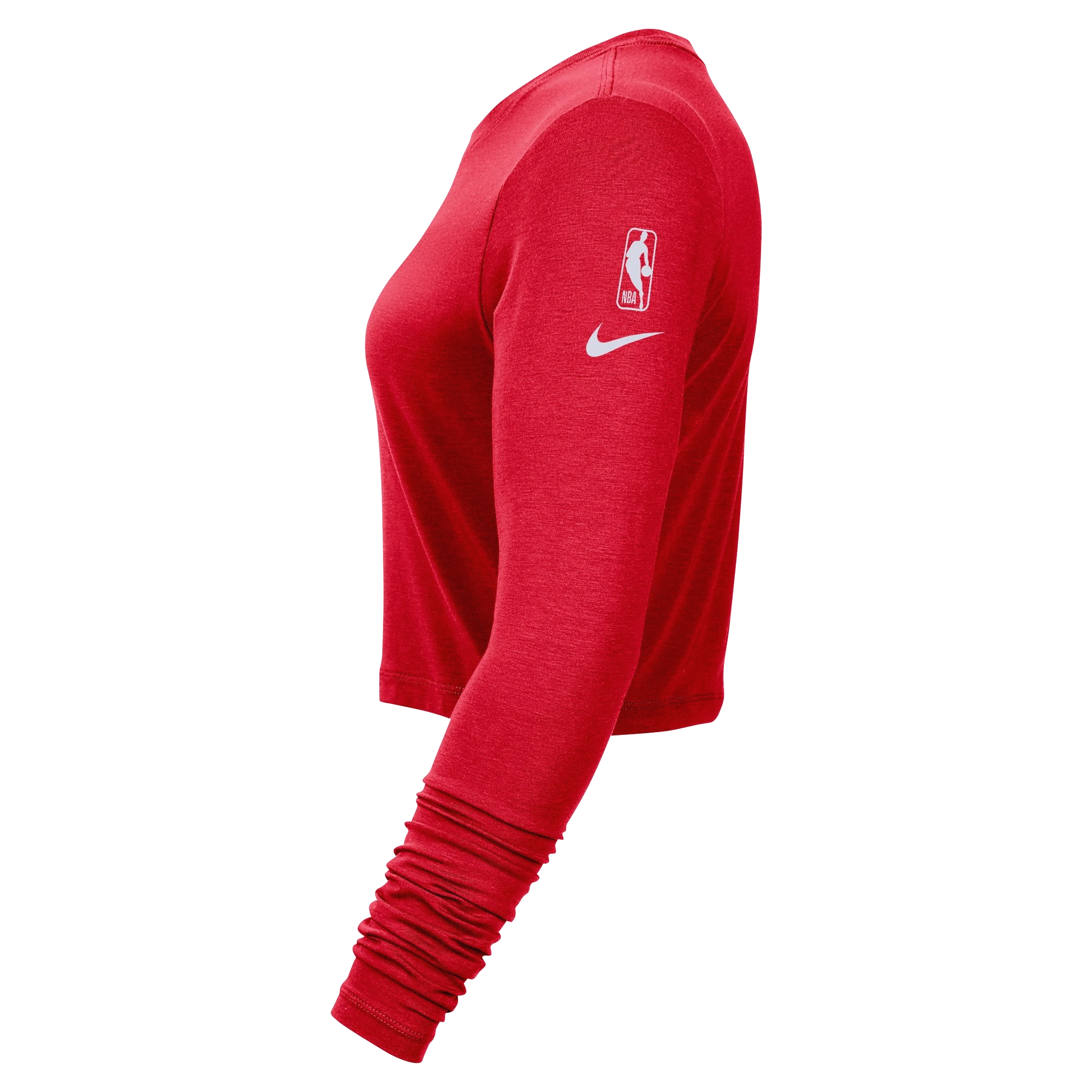 Nike HEAT Culture: Blood Red Women's Cropped Long Sleeve Tee