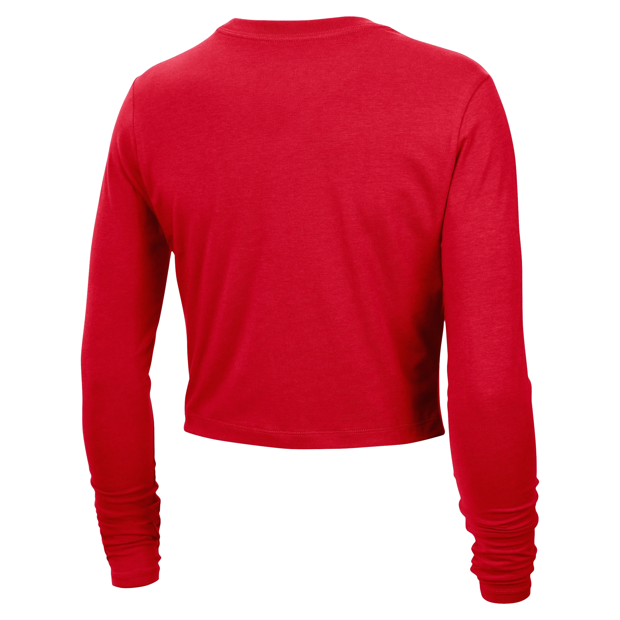Nike HEAT Culture: Blood Red Women's Cropped Long Sleeve Tee