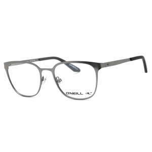 ONeill Men's Eyeglasses - Matte Gunmetal Metal Square Full Rim Frame | ONO-FEN 005-SC