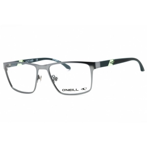 ONeill Men's Eyeglasses - Matte Silver Metal Rectangular Frame | ONO-FLETCHER 002