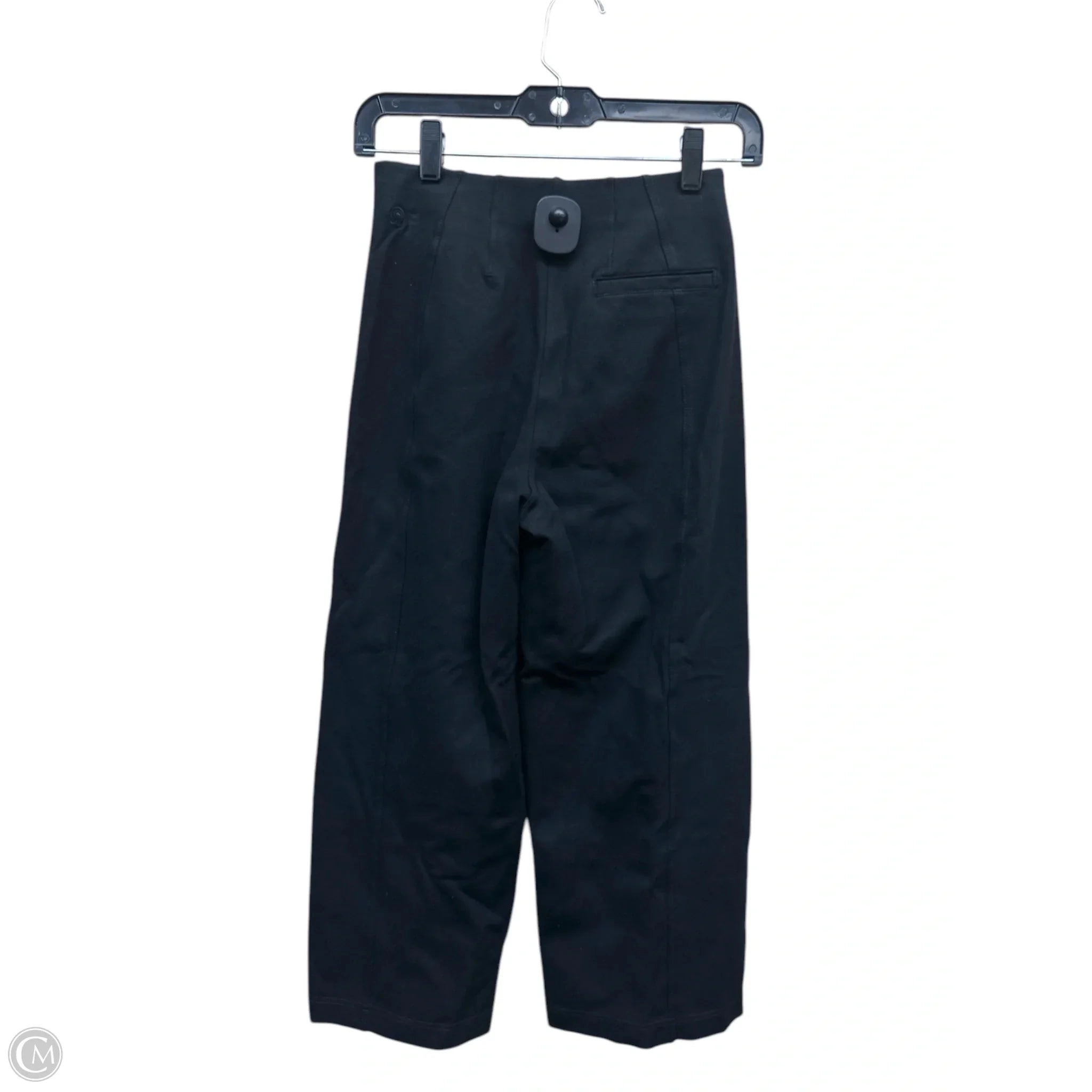 Pants Cropped By Lululemon In Black, Size: Xs
