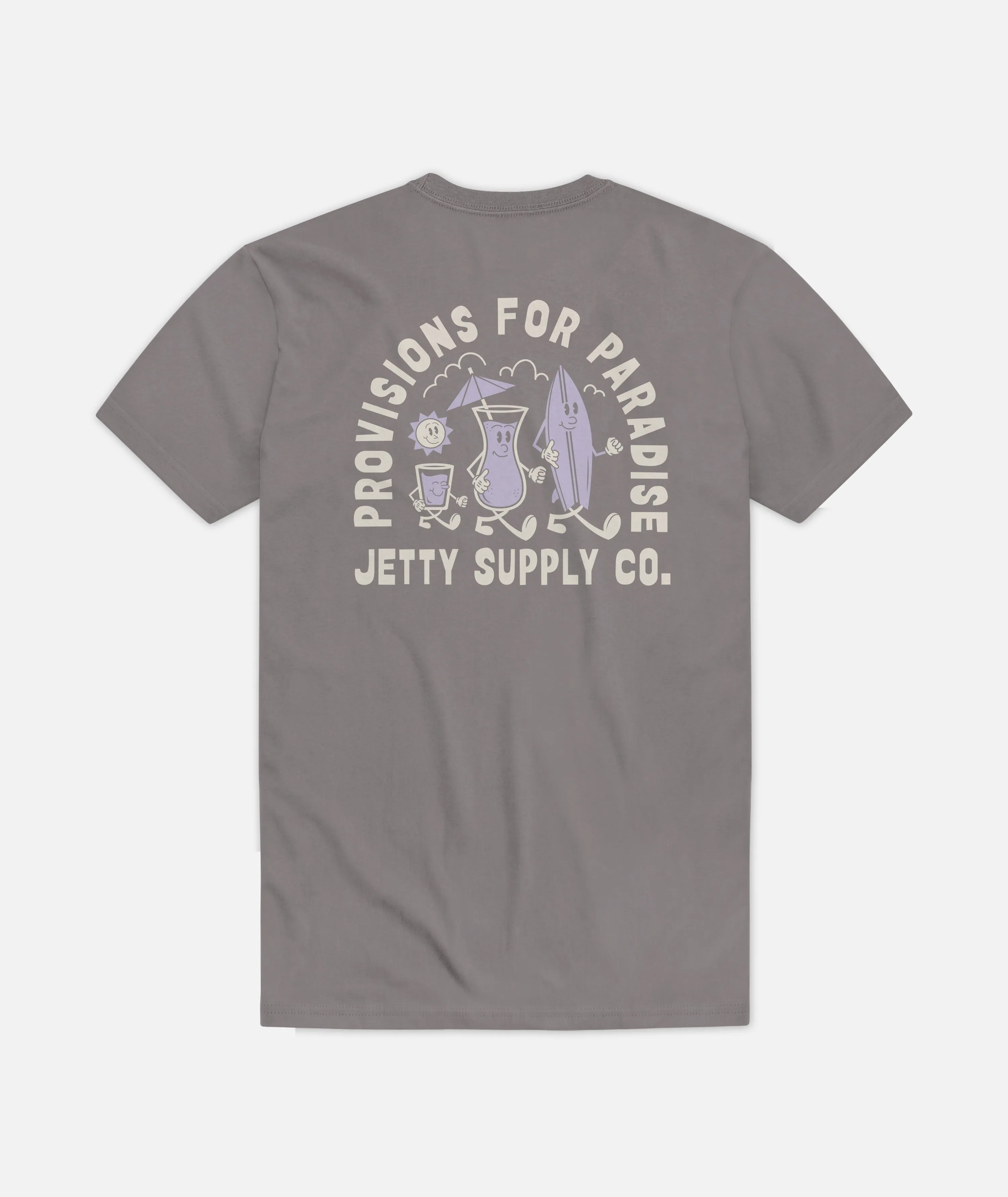 Paradise Pals Tee - Grey