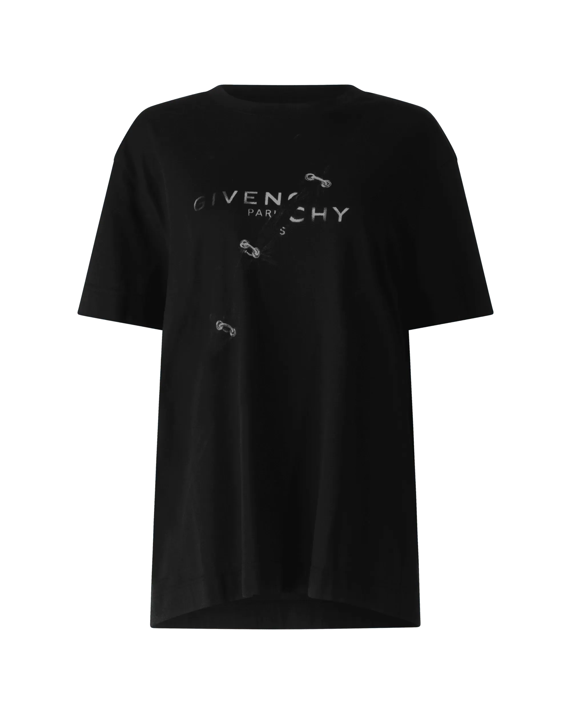 Pin Detail Short Sleeve T-Shirt