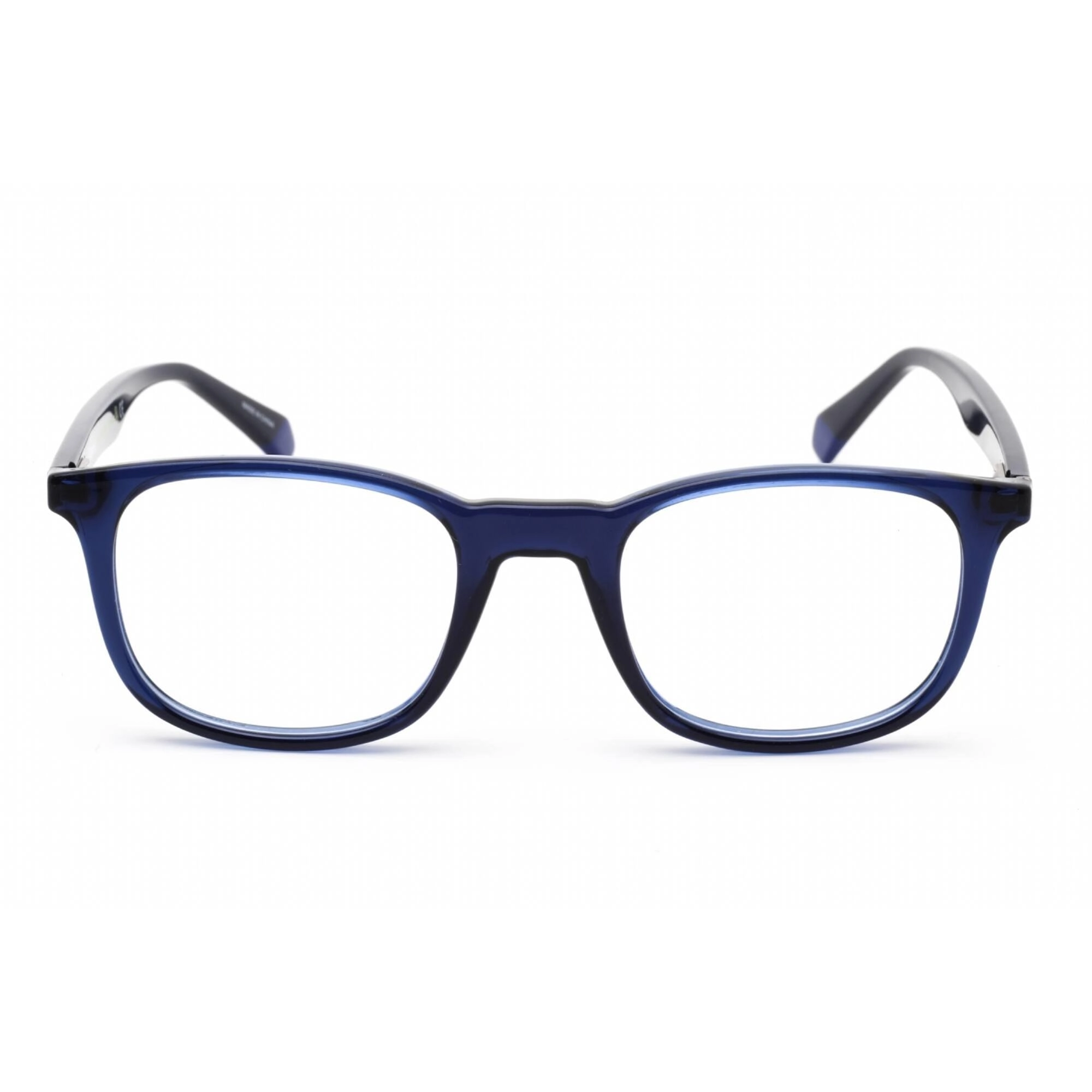 Polaroid Core Men's Eyeglasses - Blue Plastic Square Shape Frame | PLD D424 0PJP 00