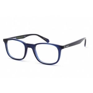 Polaroid Core Men's Eyeglasses - Blue Plastic Square Shape Frame | PLD D424 0PJP 00