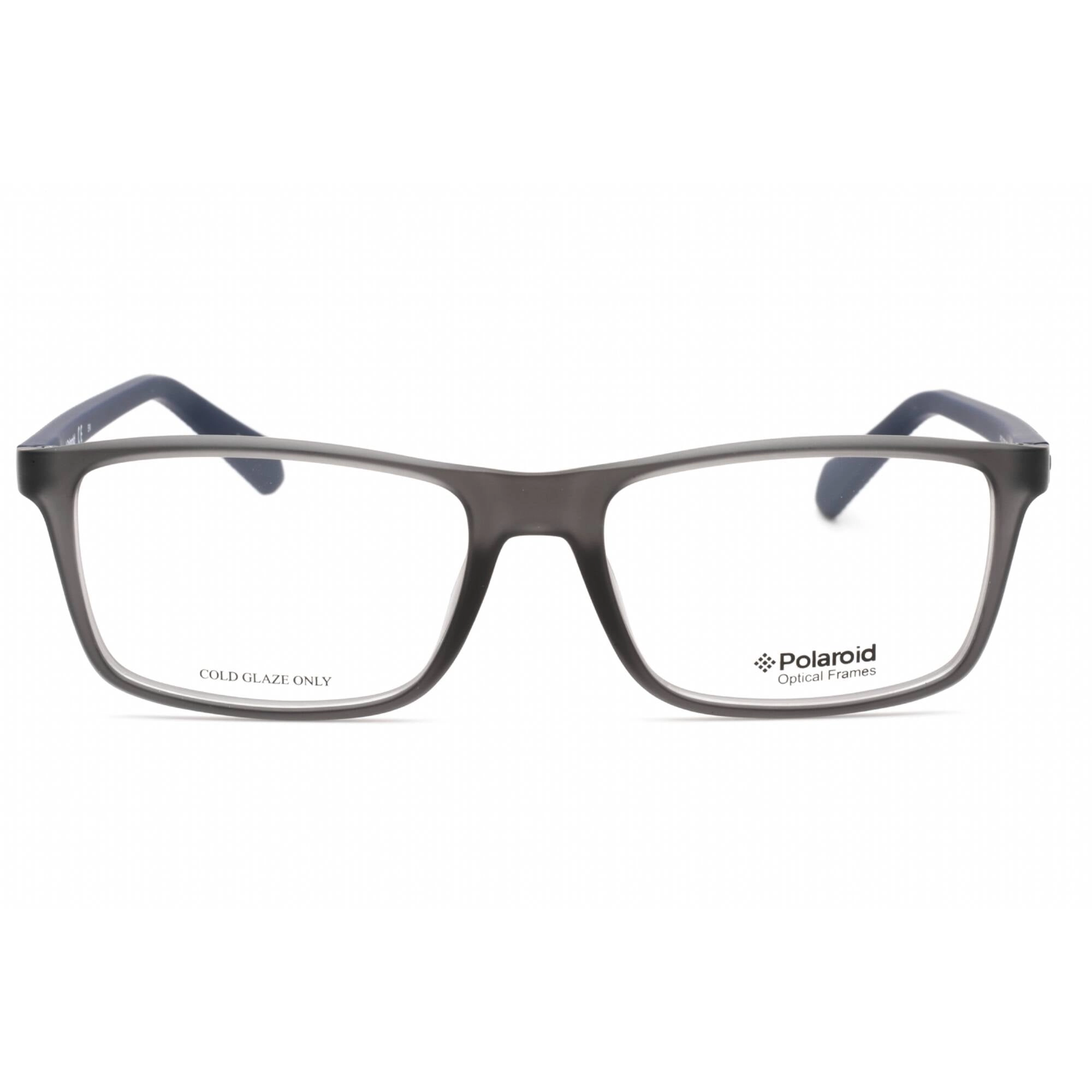 Polaroid Core Men's Eyeglasses - Matte Blue Plastic Rectangular | Pld D 330 0RCT 00
