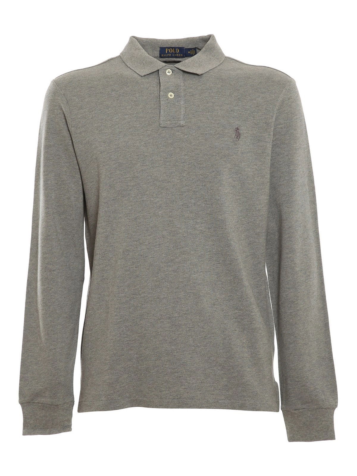Polo Ralph Lauren Logo Embroidered Long-Sleeved Polo Shirt