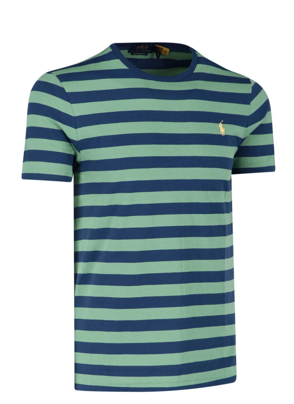 Polo Ralph Lauren Logo Embroidered Striped T-Shirt