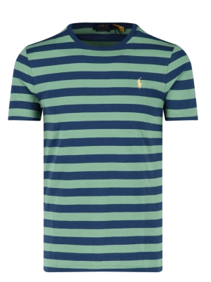 Polo Ralph Lauren Logo Embroidered Striped T-Shirt