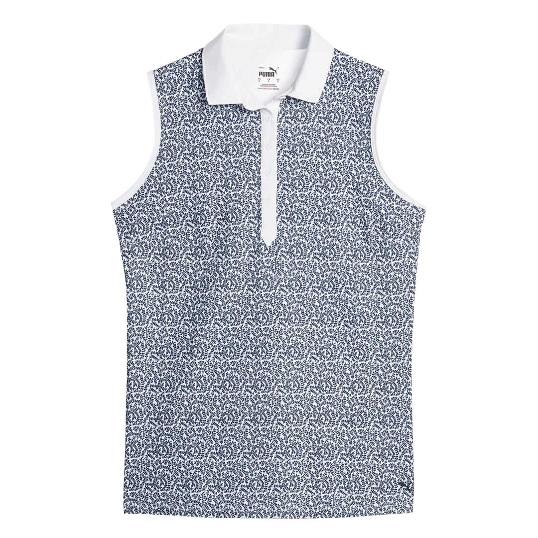 Puma - Women's CLOUDSPUN Valley Sleeveless Golf Polo (621636 01)