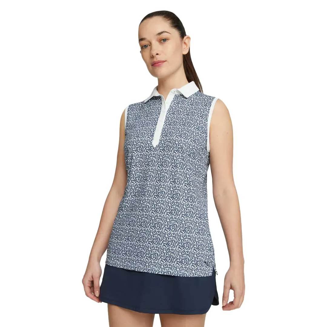 Puma - Women's CLOUDSPUN Valley Sleeveless Golf Polo (621636 01)