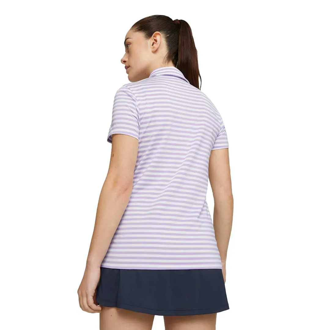 Puma - Women's MATTR Somer Stripe Short Sleeve Golf Polo (621880 06)