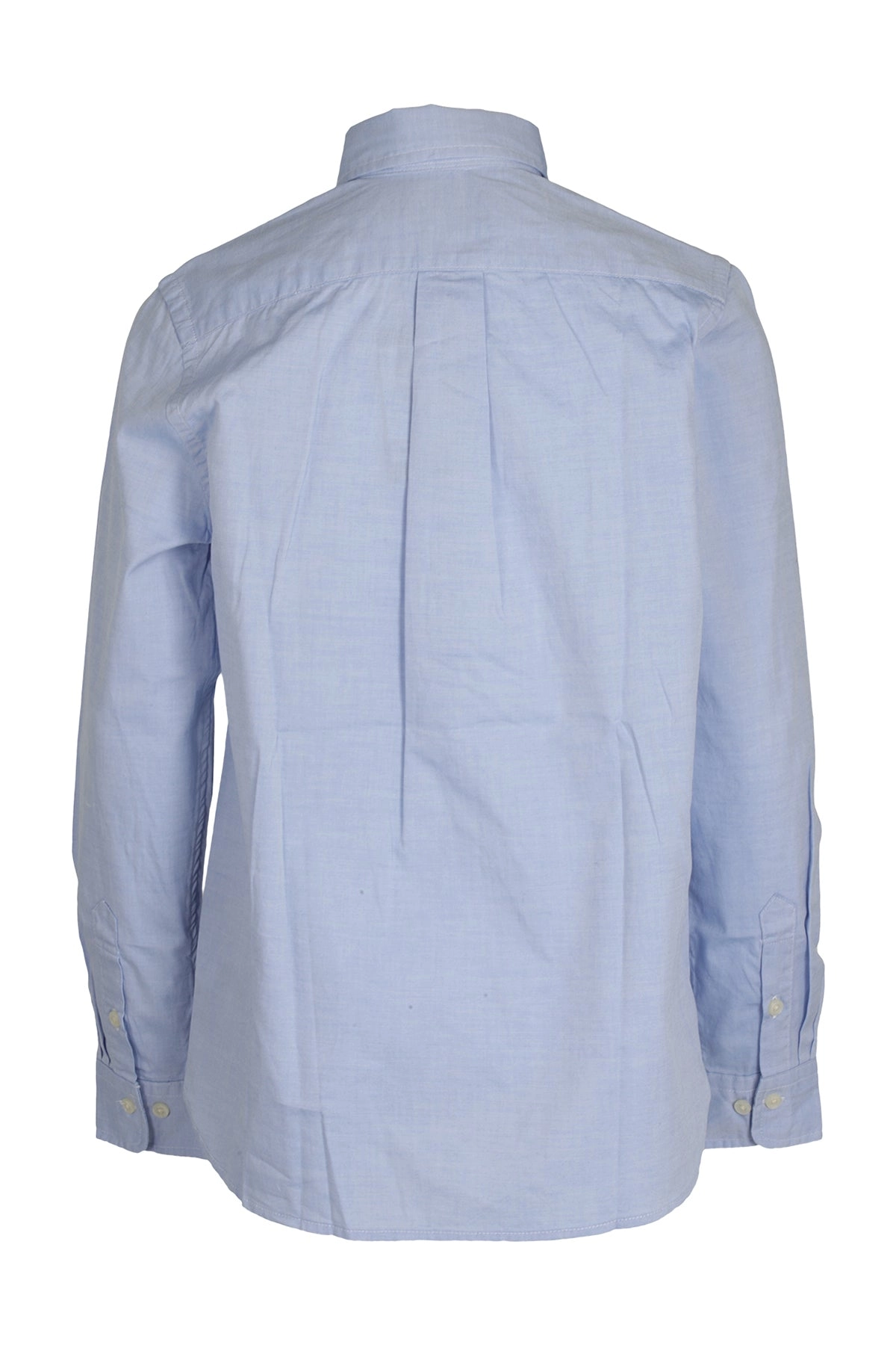 Ralph Lauren Kids Logo Embroidered Long Sleeved Shirt