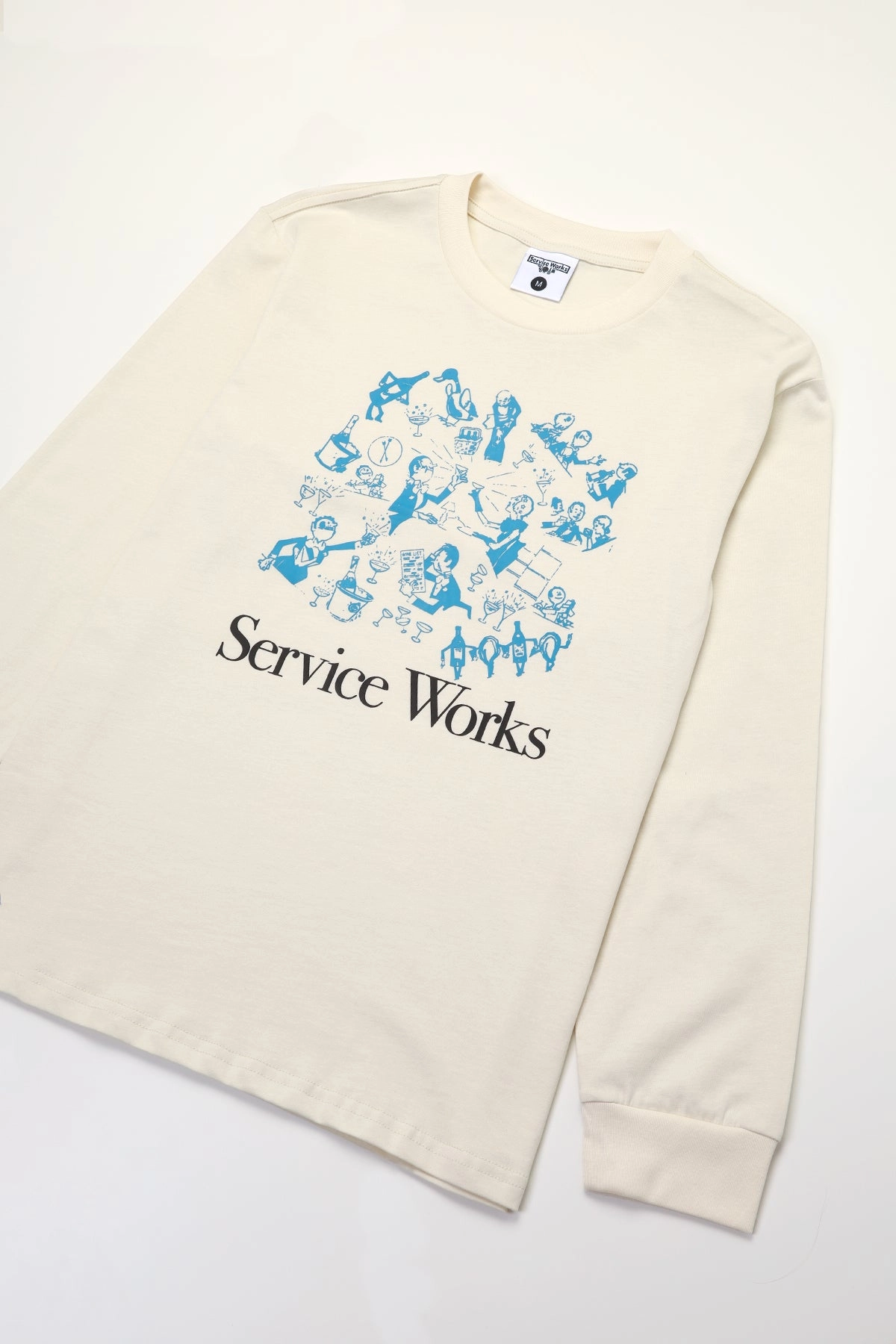 Service Works - Soiree Long Sleeve Tee - Ecru
