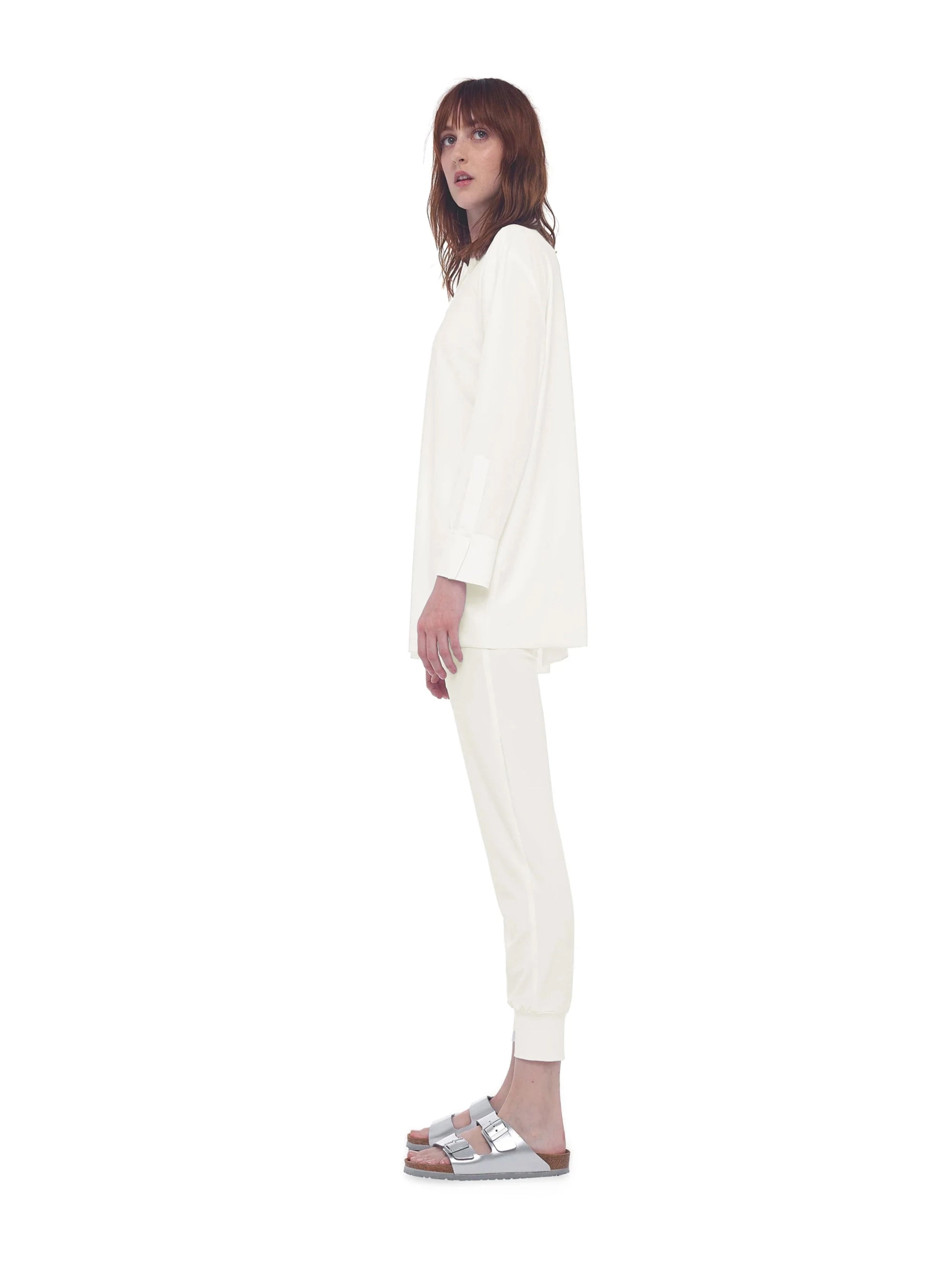 Shirt with Ivory Velcro Closure