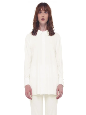 Shirt with Ivory Velcro Closure