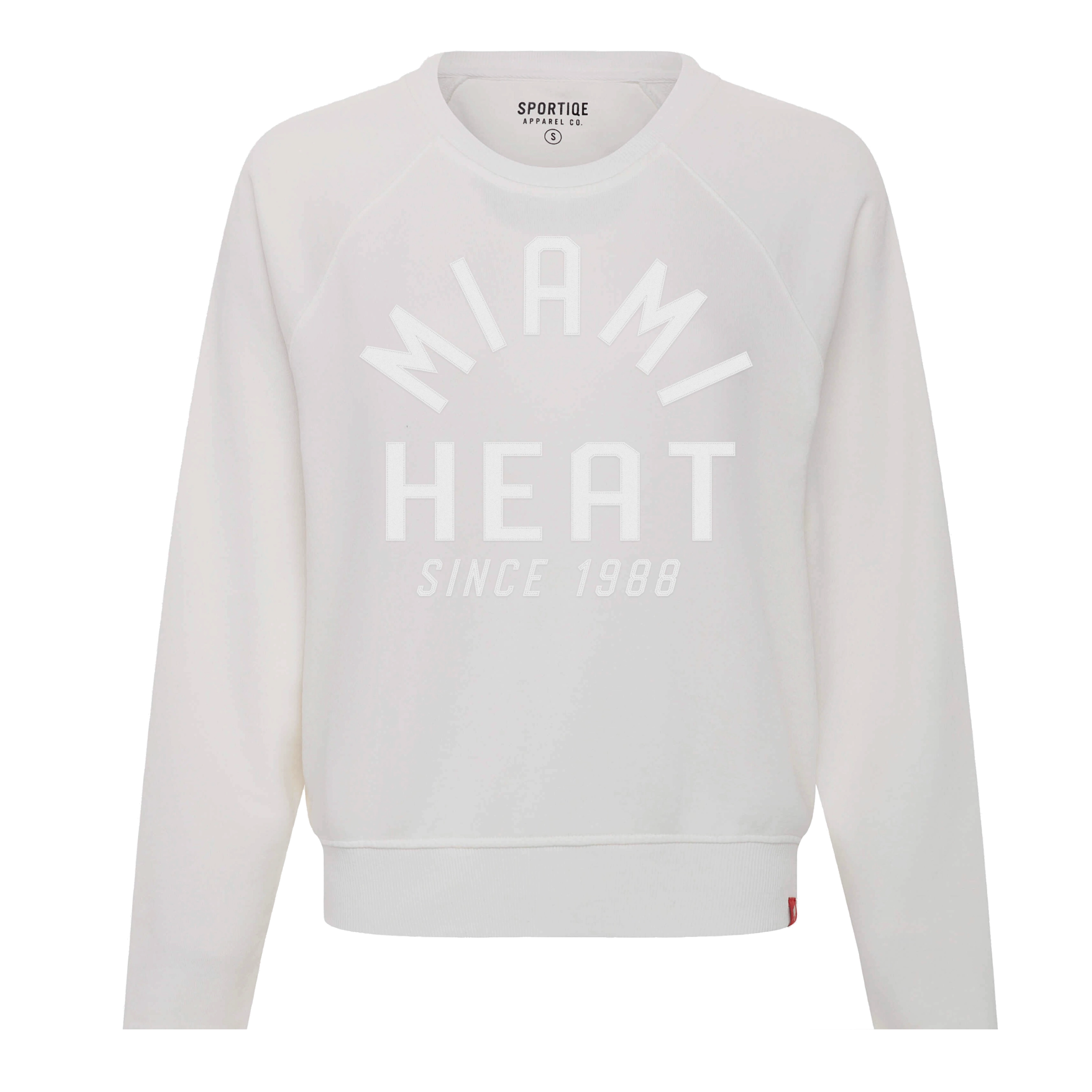 Sportiqe Miami HEAT Ashlyn Women's Crewneck