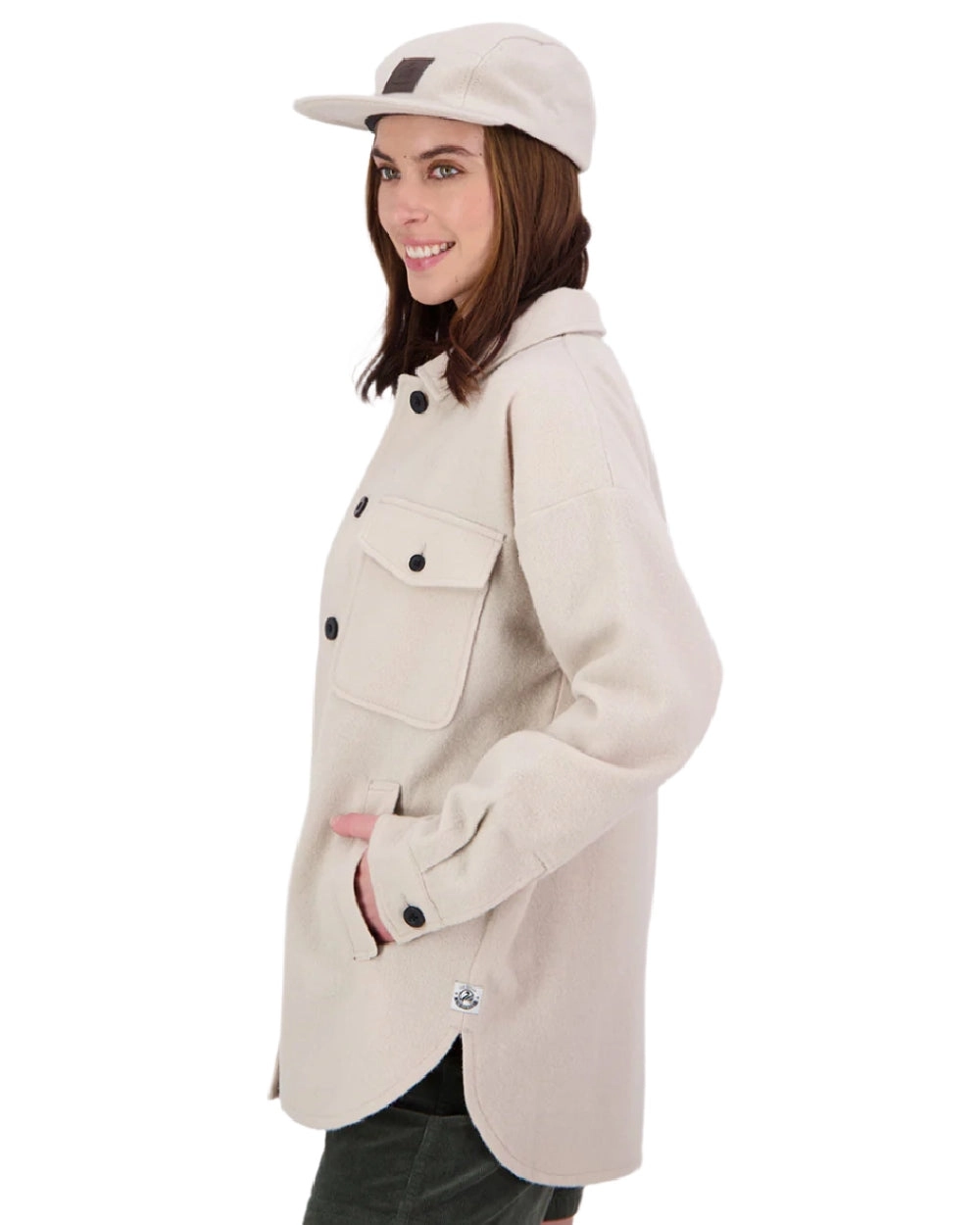 Swanndri Womens Harbourage Lite Wool Shacket
