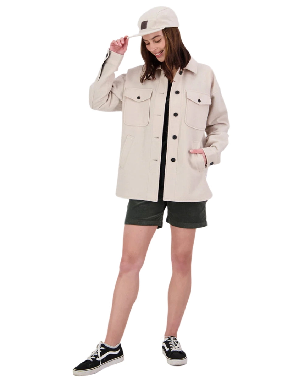 Swanndri Womens Harbourage Lite Wool Shacket