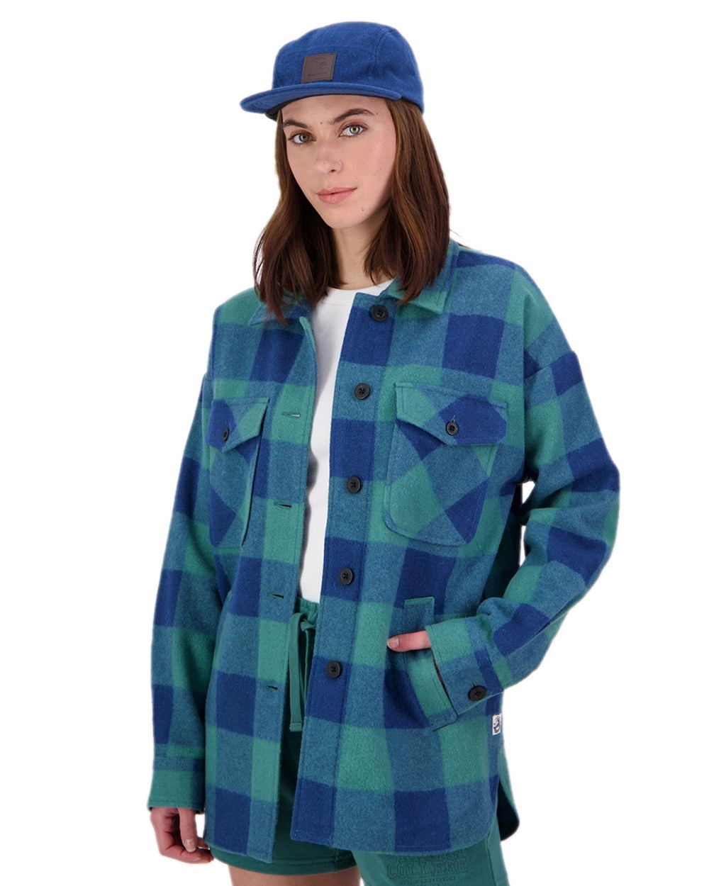 Swanndri Womens Harbourage Lite Wool Shacket