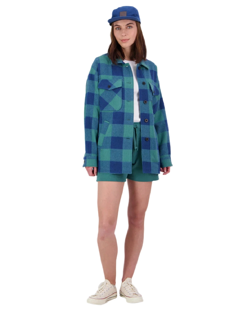 Swanndri Womens Harbourage Lite Wool Shacket