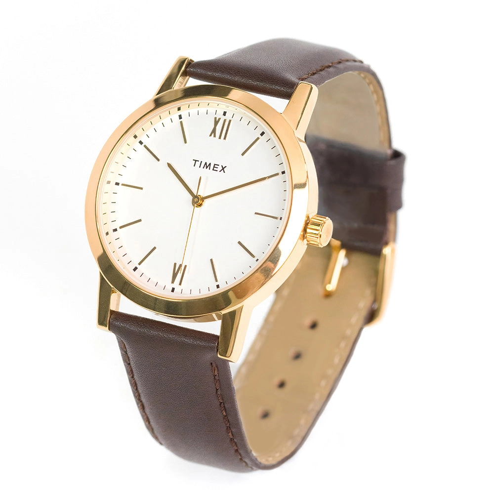 T1-2 Series 3-Hand 38mm Leather Band