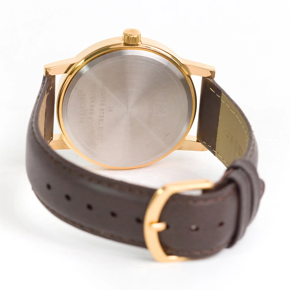 T1-2 Series 3-Hand 38mm Leather Band