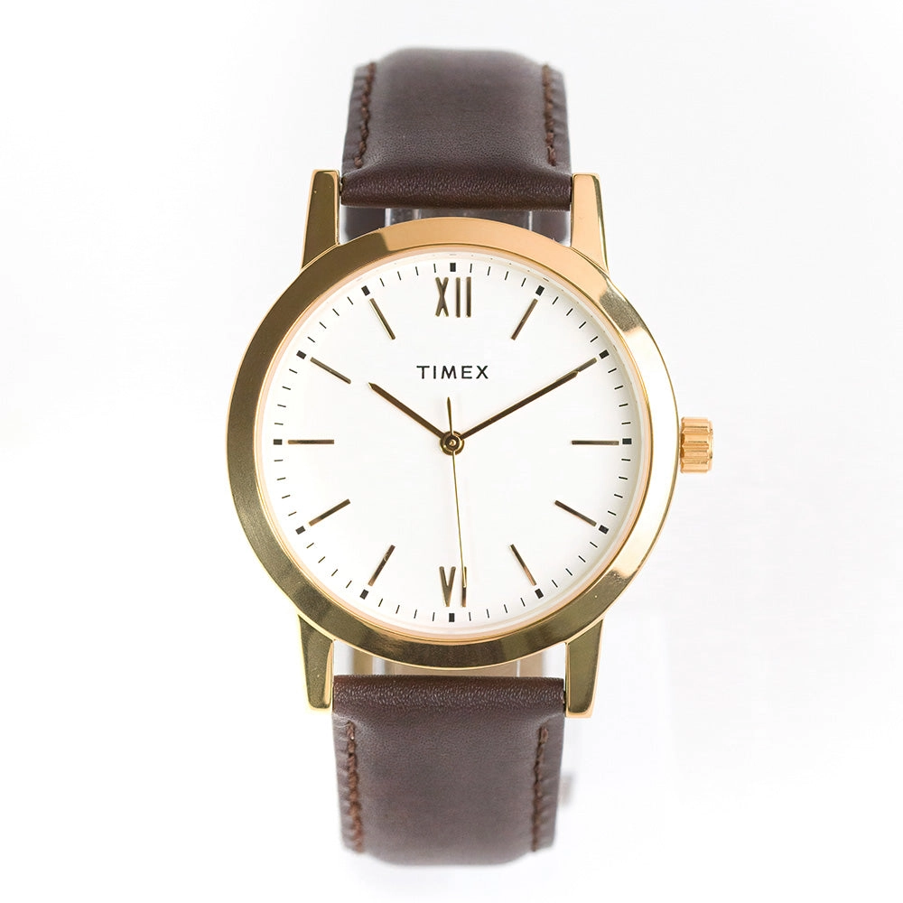 T1-2 Series 3-Hand 38mm Leather Band