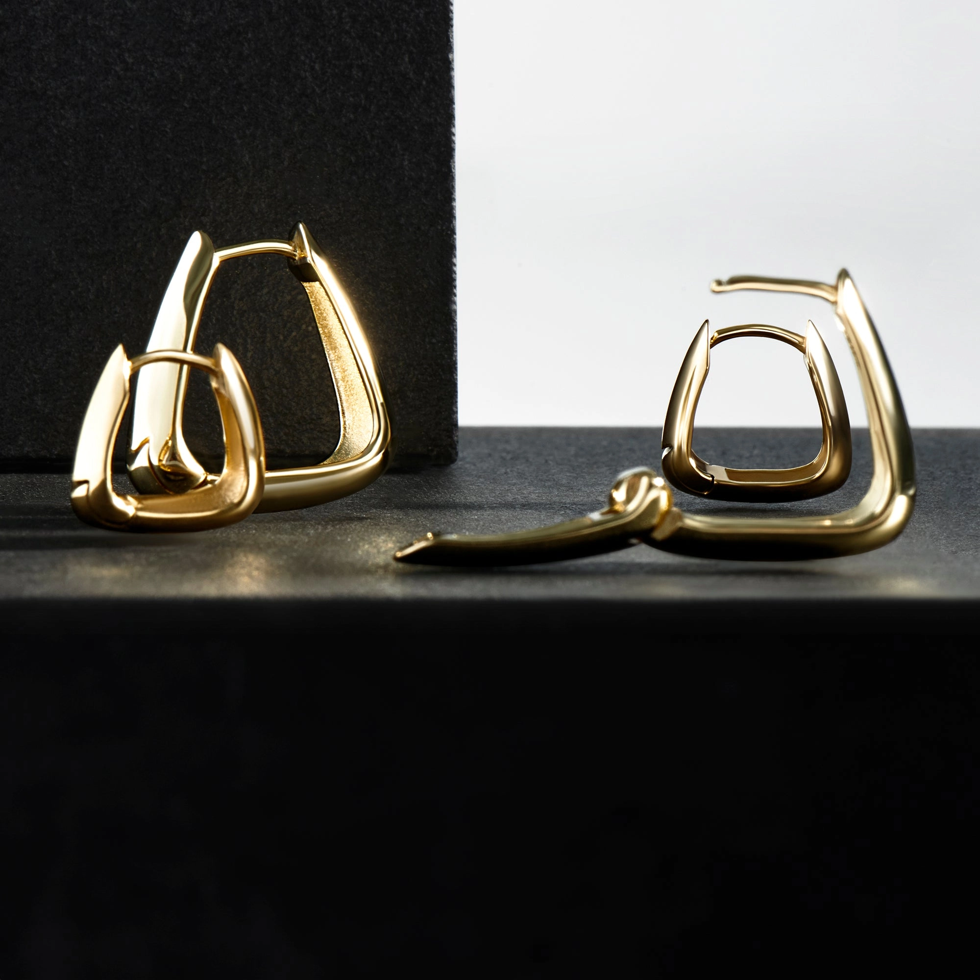 Tamara II Huggie Earrings