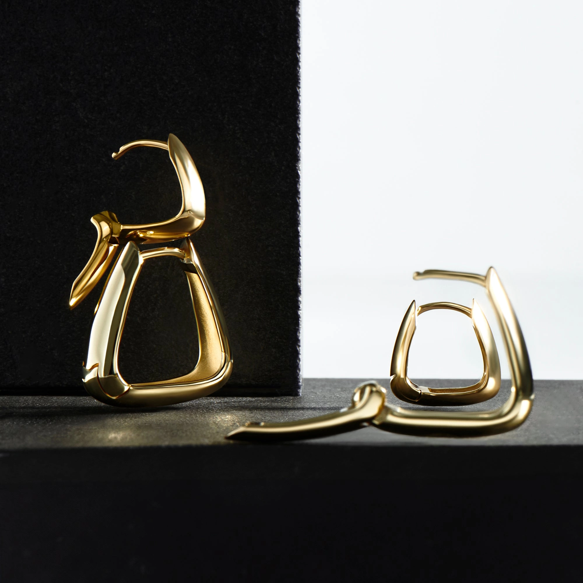 Tamara II Huggie Earrings
