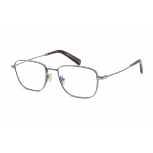 Tom Ford Men's Eyeglasses - Shiny Dark Ruthenium Metal Square Frame | FT5748-B 012