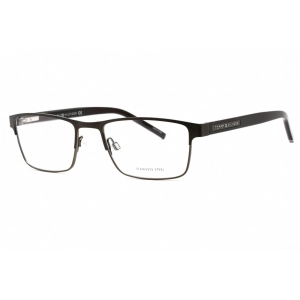 Tommy Hilfiger Men's Eyeglasses - Matte Ruthenium Black Metal Frame | TH 1944 0SVK 00