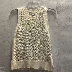 Top Sleeveless By A New Day In Cream, Size: S