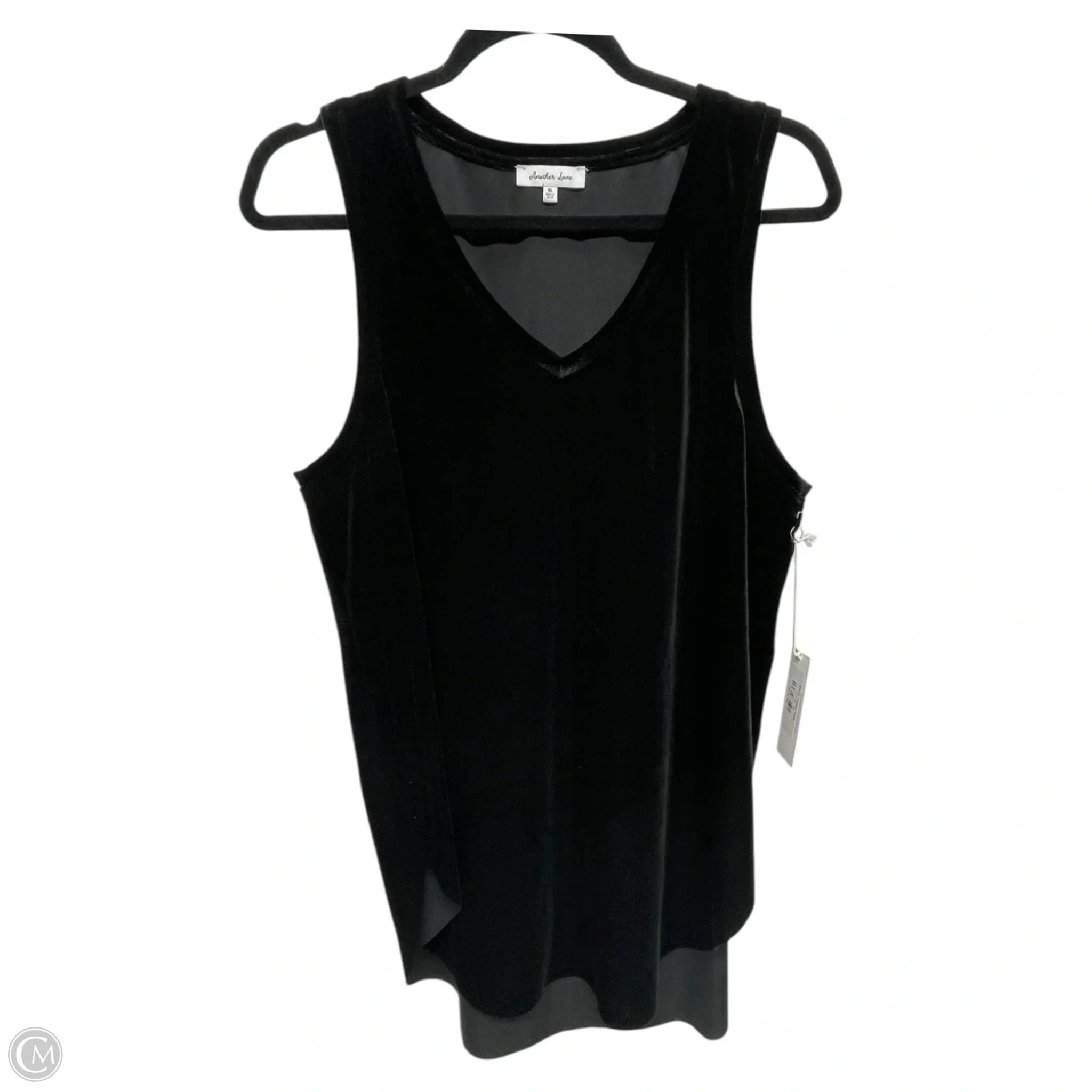 Top Sleeveless By ANOTHER LOVE In Black, Size: Xl