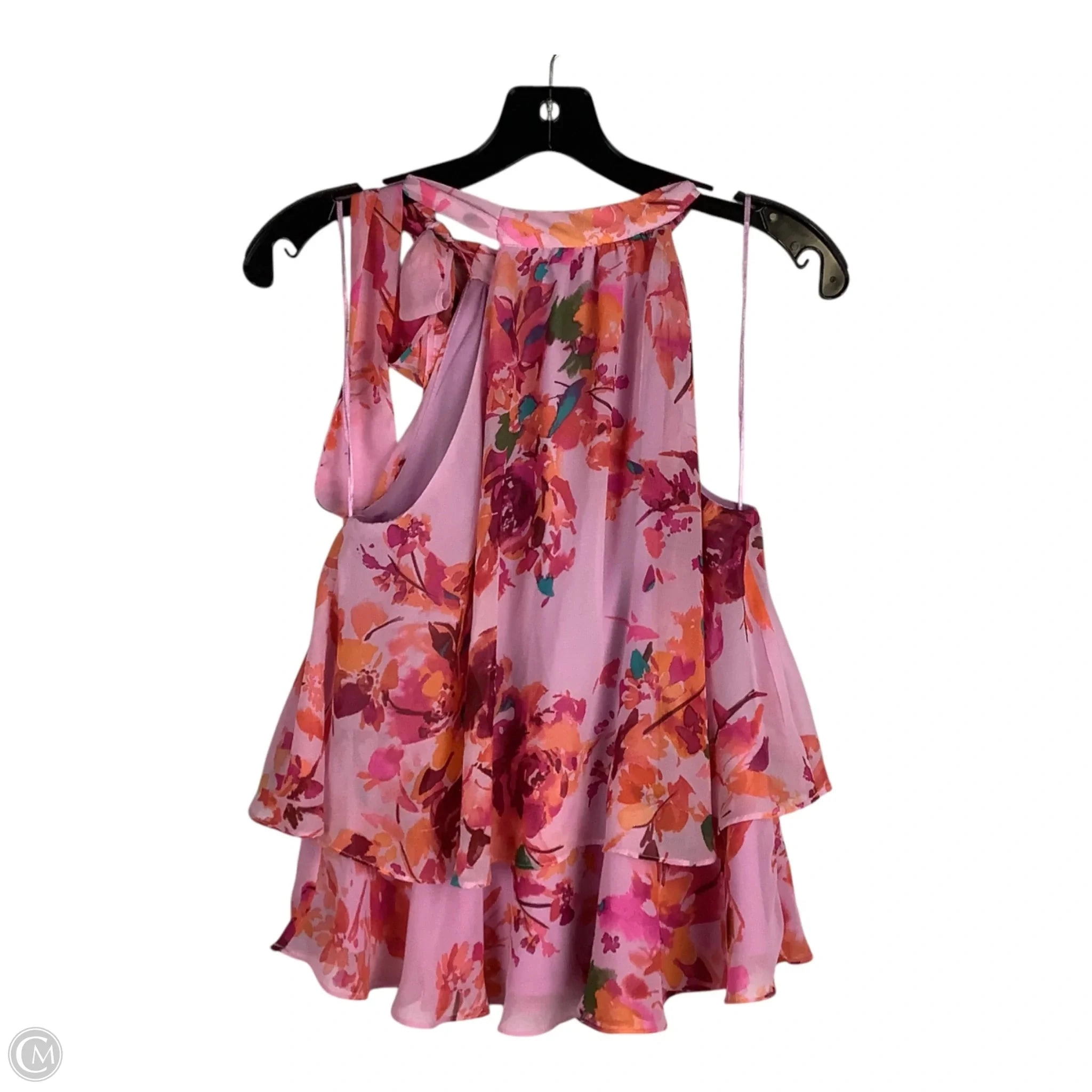 Top Sleeveless By Cece In Multi-colored, Size: Xs