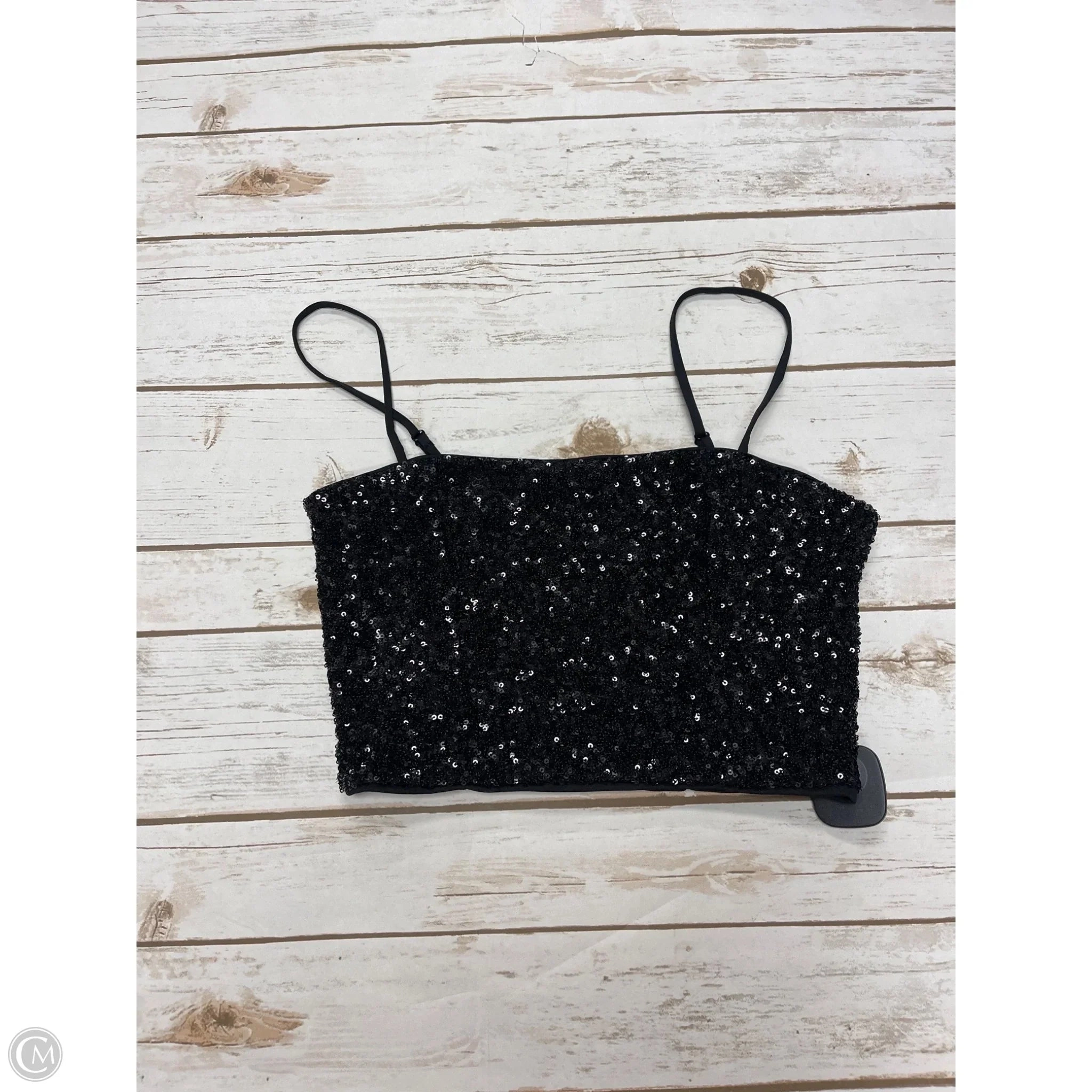 Top Sleeveless By Express In Black, Size: S