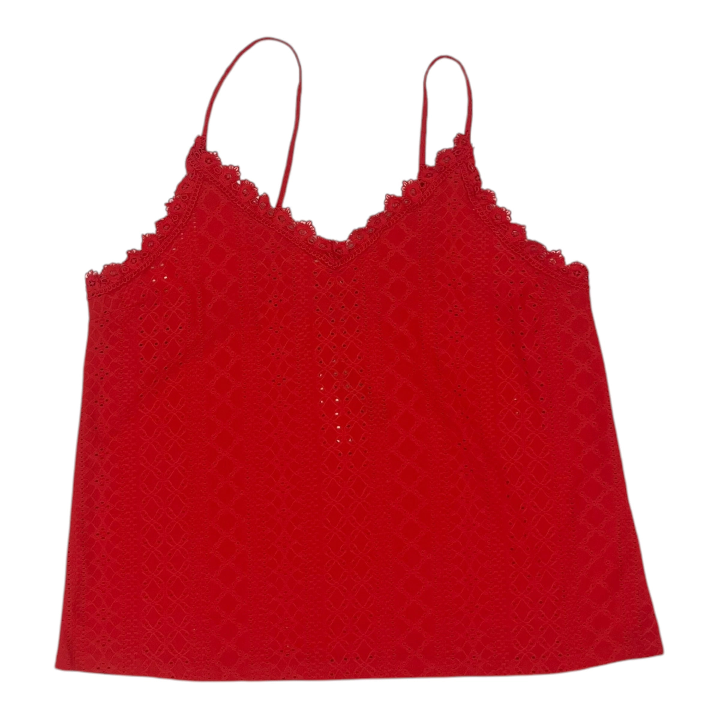 Top Sleeveless By It In Red, Size:Xl