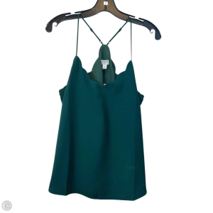 Top Sleeveless By J. Crew In Green, Size: M