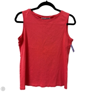 Top Sleeveless By Karen Scott In Pink, Size: M